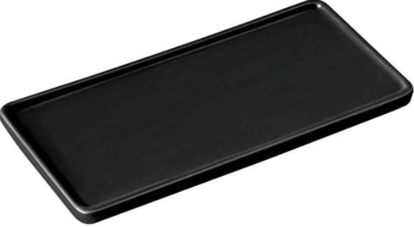 Floatant Bathroom Sink Tray Cer-Black