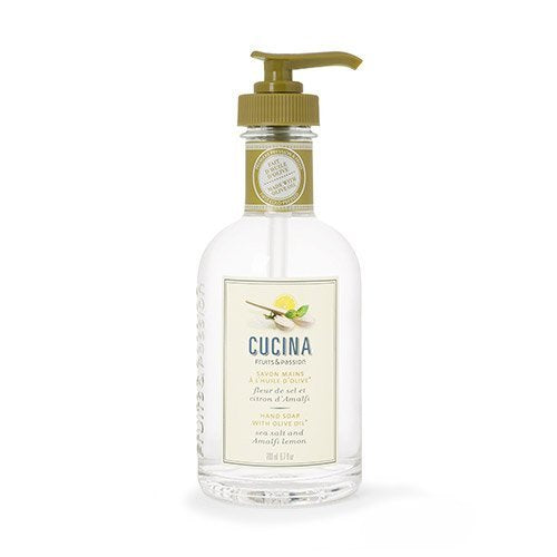 Fruits and Passion's Cucina Purifying Hand Wash - Sea Salt and Amalfi Lemon 6.7oz/200ml