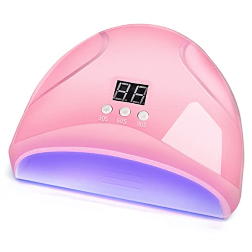 Dioche UV LED Nail Lamp 36W, LED Nail Dryer with 3Timer/Sensor/LCD Display, Portable USB Design LED Nail Light Manicure Curing UV Gel Light for Fingernail & Toenail Gel Nails Polish