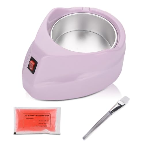 Wax Warmer Paraffin Bath, Professional Depilatory Wax Bean Heater Melter for Hair Removal, Paraffin Hand Wax Machine Moisturizing Kit with Hand Beauty Wax Brush(110V)