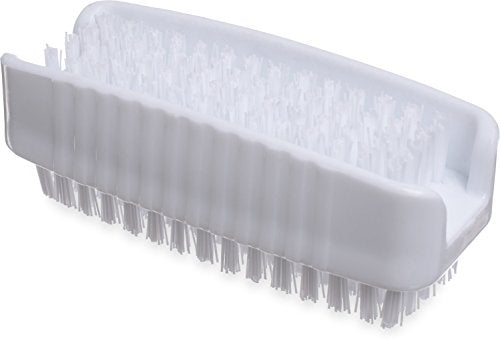 SPARTA 3623900 Plastic Hand Brush, Nail Brush With Polypropylene Bristles For Kitchens, Homes, Restaurants, 3.5 Inches, White, (Pack of 24)