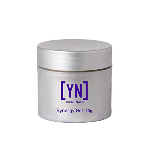 Young Nails Synergy Base Gel - Easy to Use Technologically Advanced Chain Entanglement. Build, Conceal, Sculpt, & Gloss - Available in 15 gram, 30 gram, & 60 gram size options