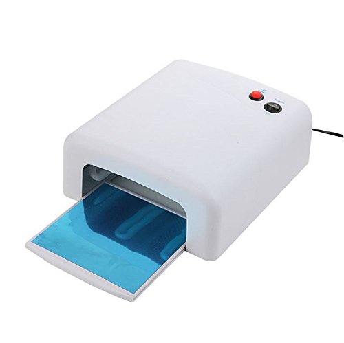 XICHEN 36W UV Nail Dryer - UV Lamp Light for Any UV gel polish - 4 x 9W UV Lamp White