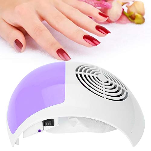 Nail Vacuum Cleaner 45W Single Fan Nail Dust Collector Nail Art Vacuum Cleaner Manicure Tool with Dust Collecting Bags Powerful Vacuum Cleaner Electric Nail Dust Collector for Manicure(04)