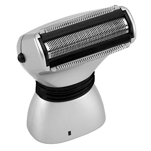 Platinum Pro by MANGROOMER - New Back Hair Shaver Complete Foil Attachment Head with Shock Absorber Flexing Neck for Smooth Shaving!