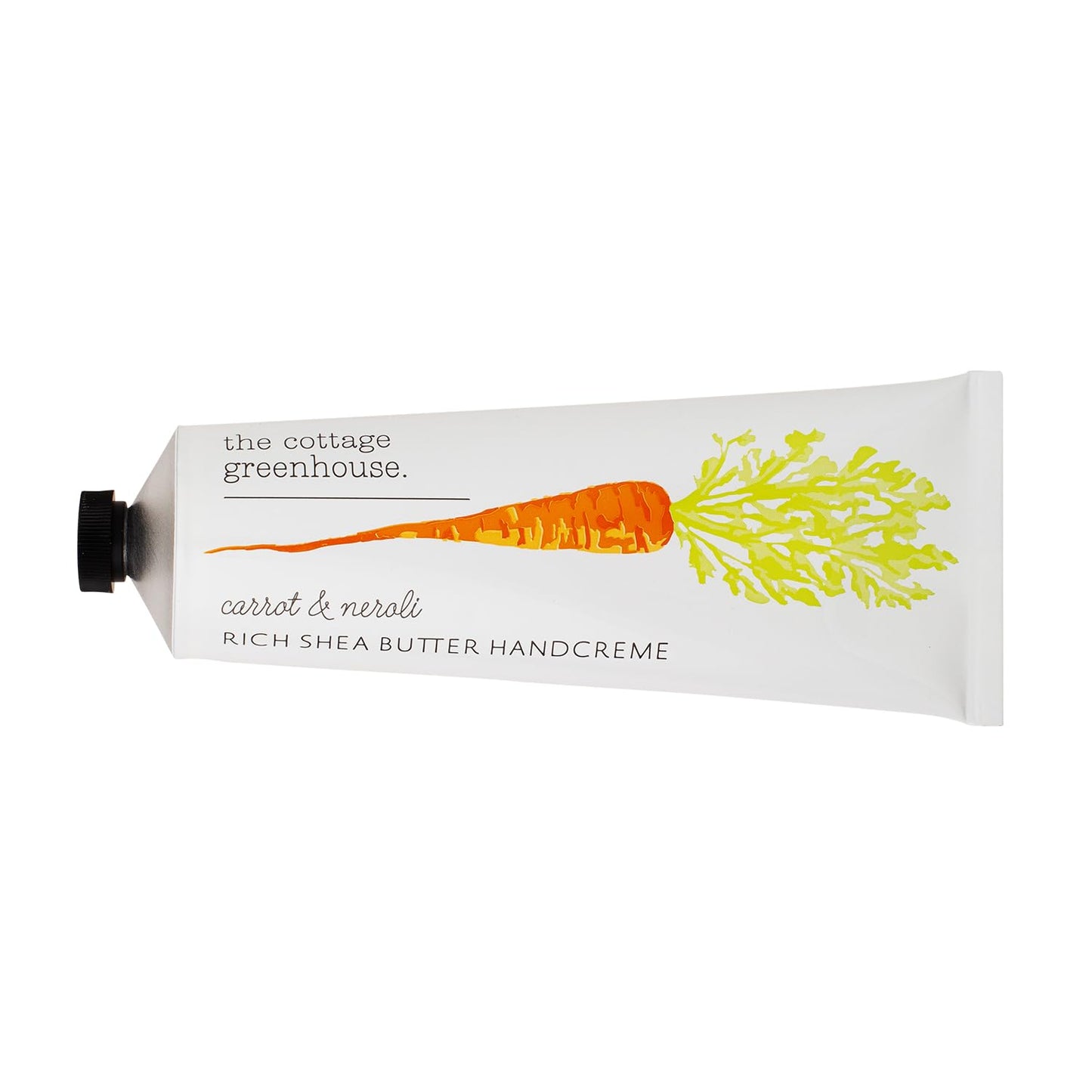 The Cottage Greenhouse Carrot & Neroli Handcreme, 4 oz. – Hand Lotion for Women, Hand Cream for Dry Cracked Hands, Moisturizing Hand Cream, Shea Butter Lotion, Paraben Free & Vegan