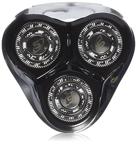 Remington SPRAQ Head and Cutter Assembly for WetTech Rotary Shaver, Black