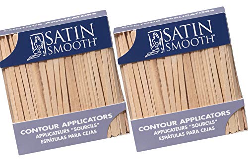 Satin Smooth Contour Applicators 200 ct x 2 packs