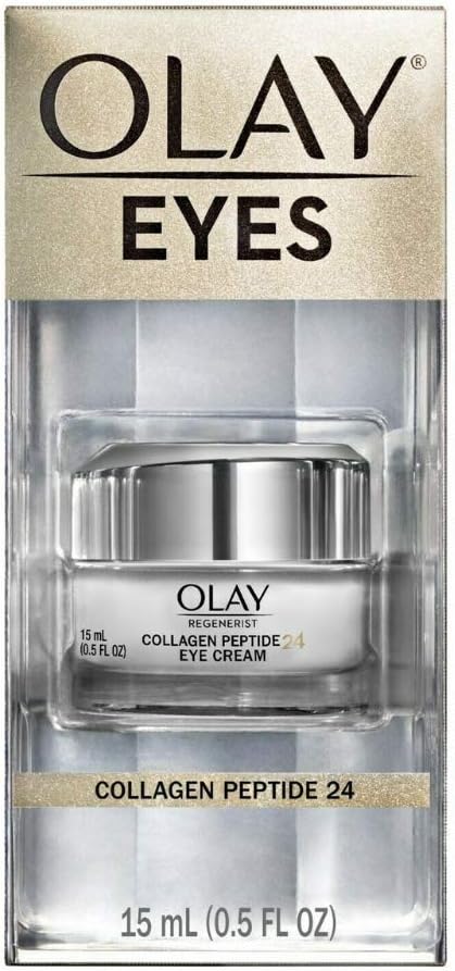 Olay, Regenerist Collagen Peptide 24 Eye Cream, Fragrance-Free, 0.5 Fl Oz