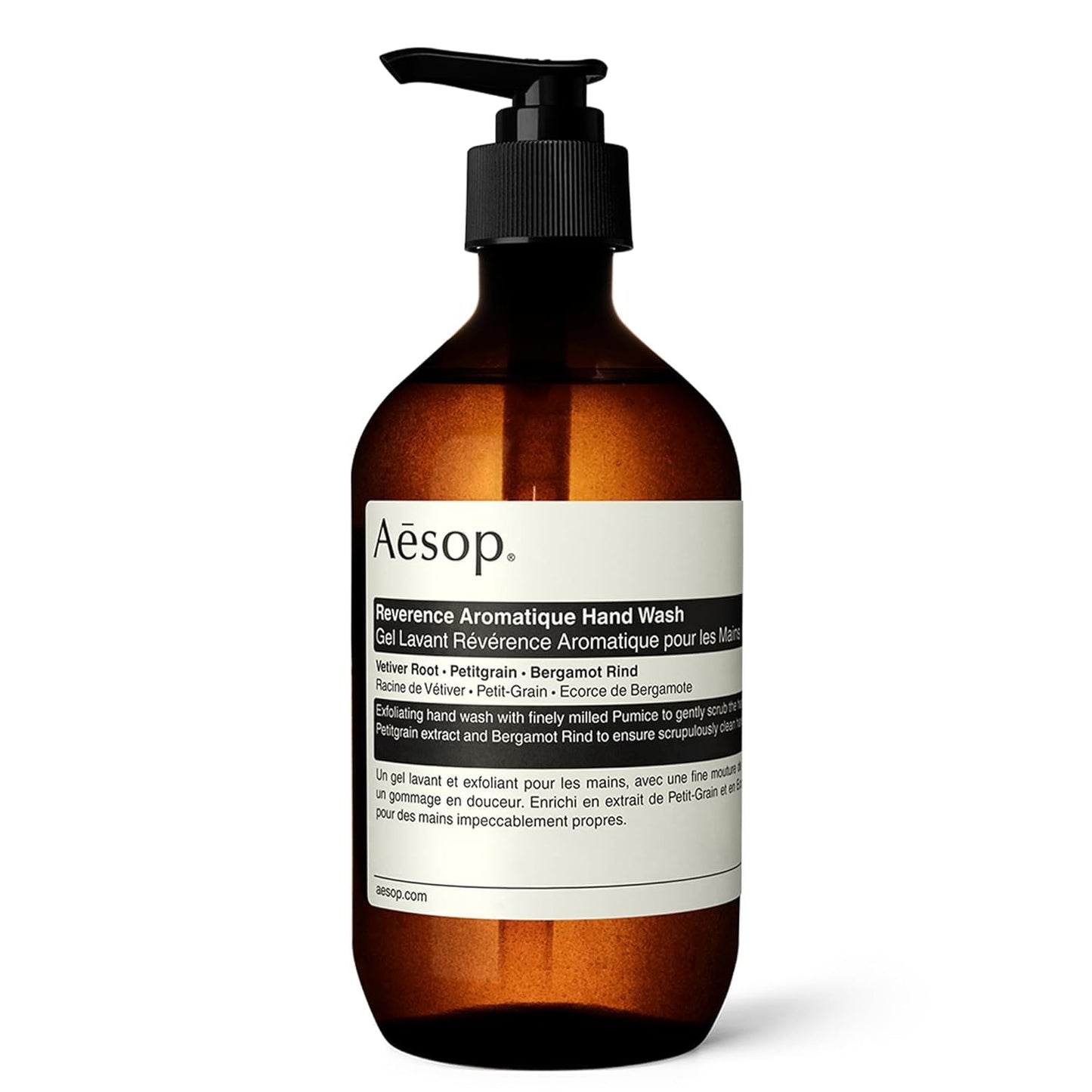 Aesop Reverence Aromatique Hand Wash | 500mL/16.9 oz | Paraben, Cruelty-free & Vegan