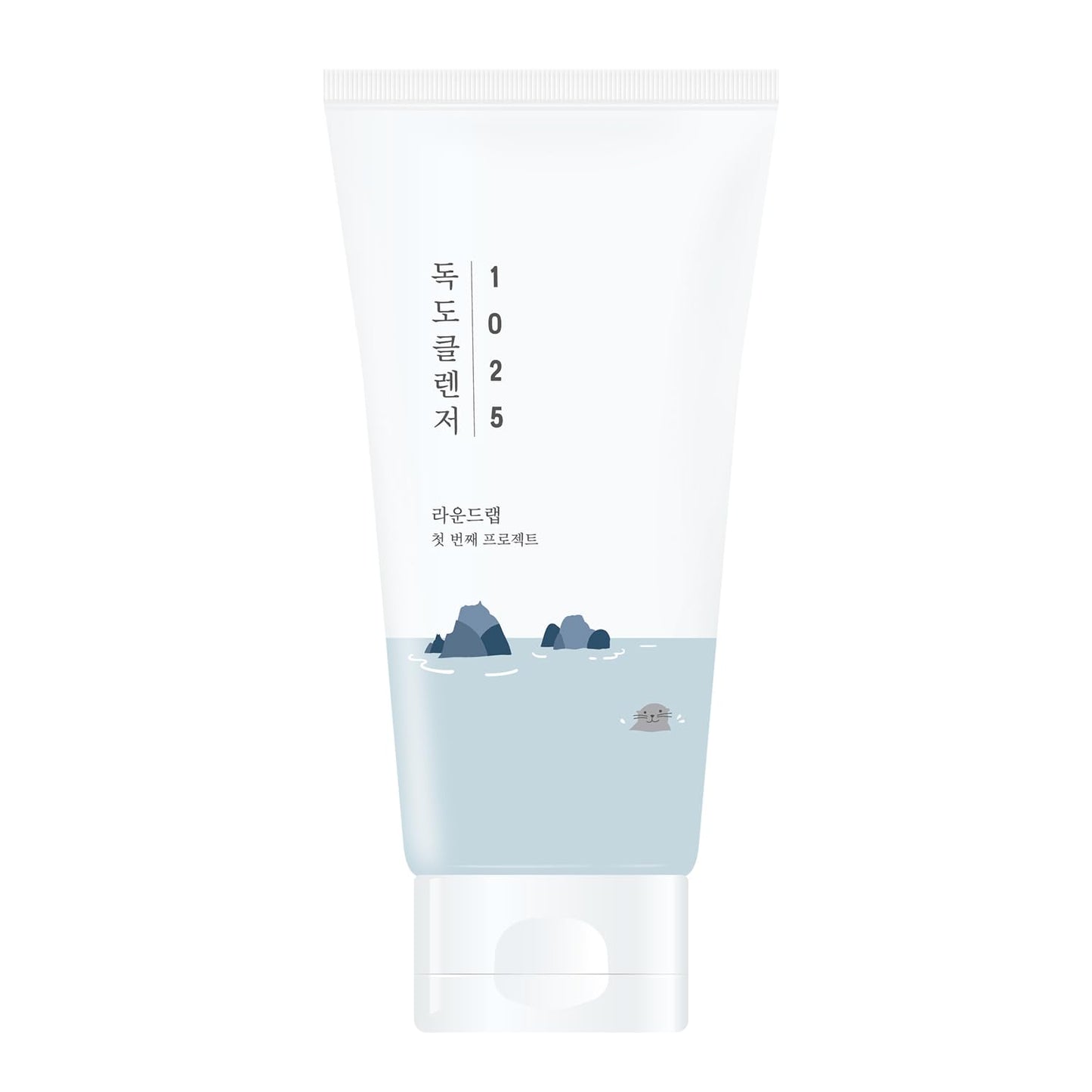 ROUND LAB 1025 Dokdo Cleanser 150ml / Moisturizing, Cleansing, Gentle, Bubbly Foam Cleanser (150ml)
