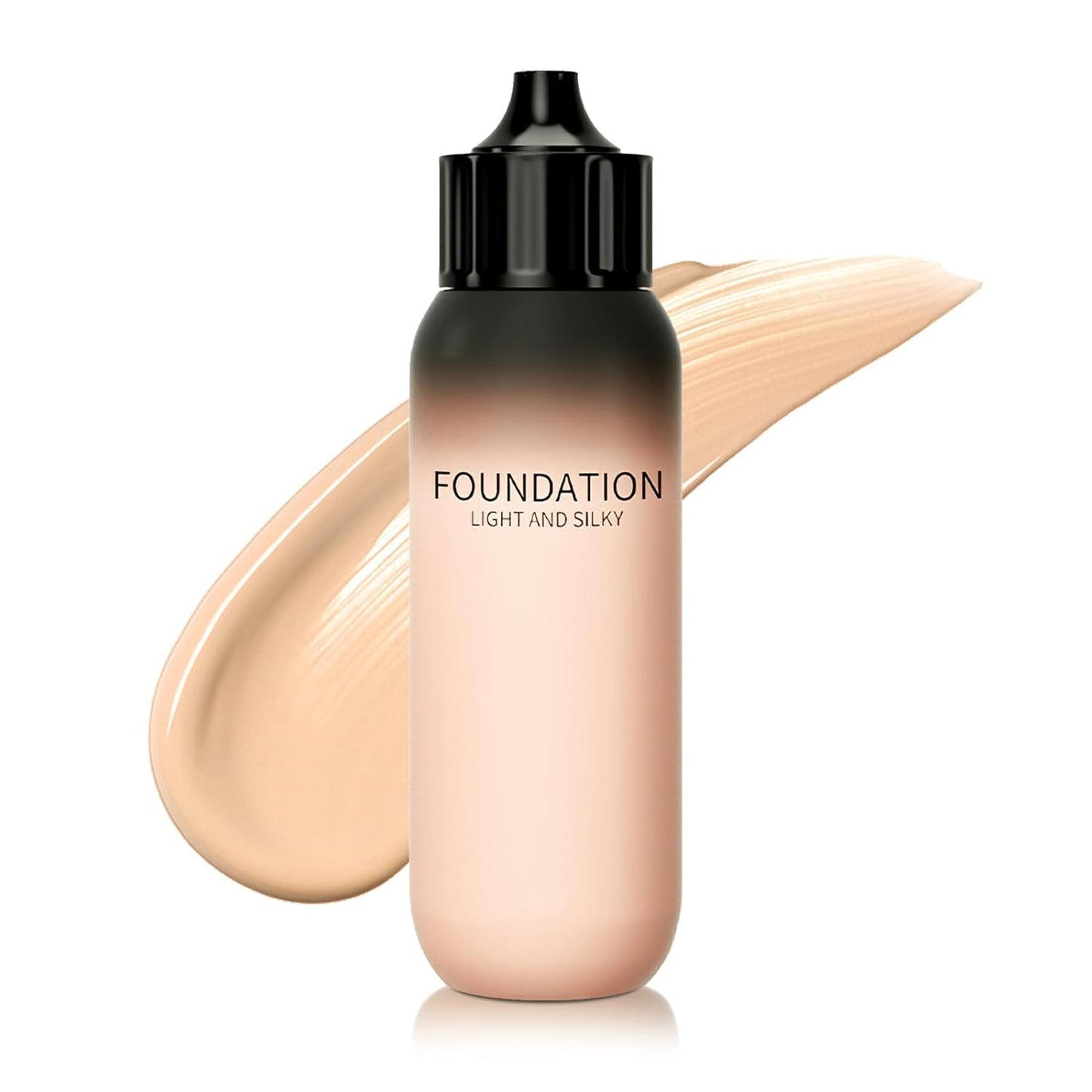 Silky Full Coverage Liquid Foundation - Waterproof & Lightweight Moisturizing Foundation, Oil Control Skin Foundation Concealer for Natural, Flawless and Long - Lasting Face Makeup(#02 Natural Color)