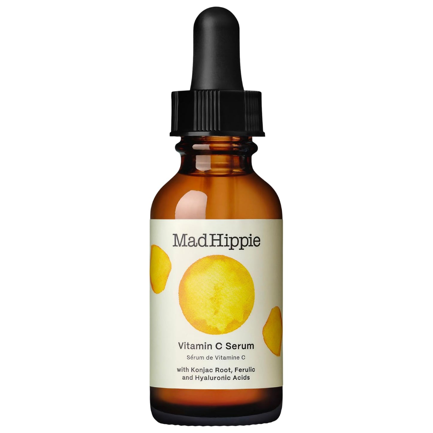 Mad Hippie Vitamin C Serum with Vitamin E, Skin Care Packed with Natural Vegan Active Ingredients, Apply Before Sunscreen or Makeup, For Healthy Glowing Skin, 1.02 Fl. Oz.