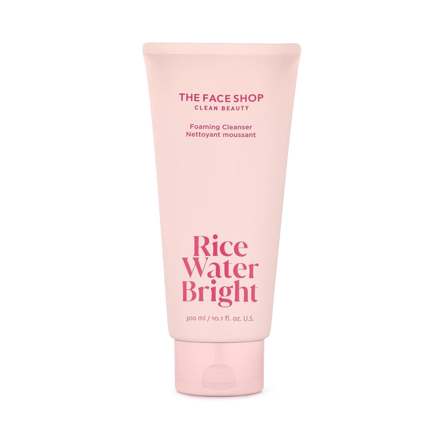THE FACE SHOP Rice Water Bright Foam Cleanser 300ml, 10.14 Fl Oz (Pack of 1)