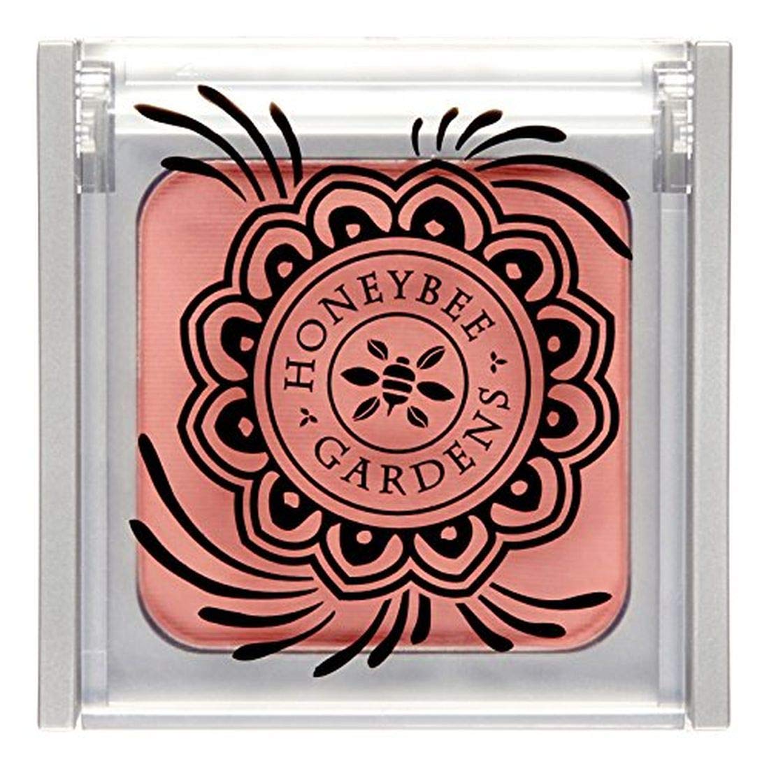 Honeybee Gardens Complexion Perfecting Blush in Tryst, Deep Rose Pigmented, Vegan & Gluten-Free, 8.5g
