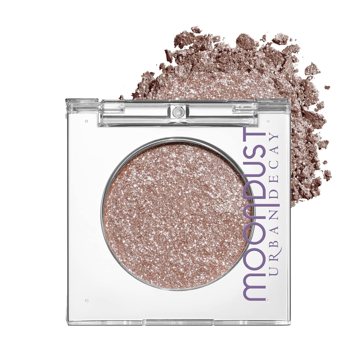 URBAN DECAY 24/7 Moondust Eyeshadow Compact - Long-Lasting Shimmery Eye Makeup and Highlight - Up to 16 Hour Wear - Vegan Formula