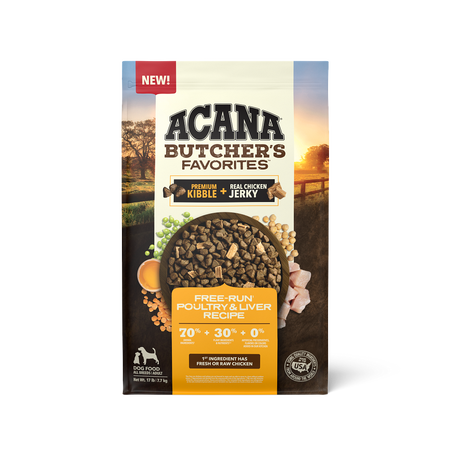 Acana Butcher's Favorites Free Run Poultry & Liver Recipe Dog Food
