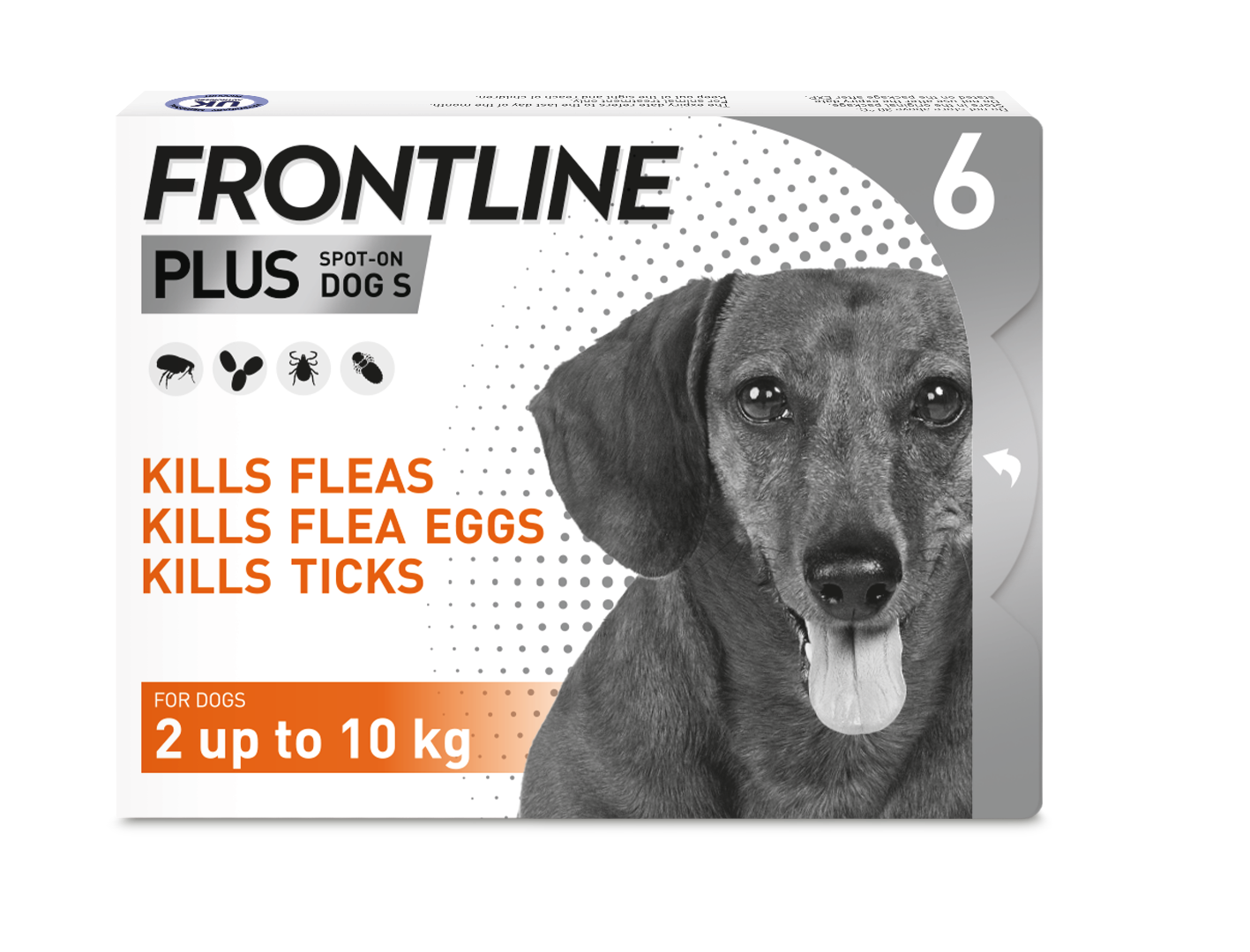 Frontline Plus for Small Dogs x6