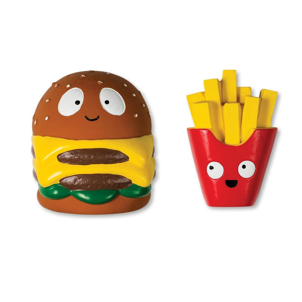 Big Buns Small Fry Dog Latex Toy