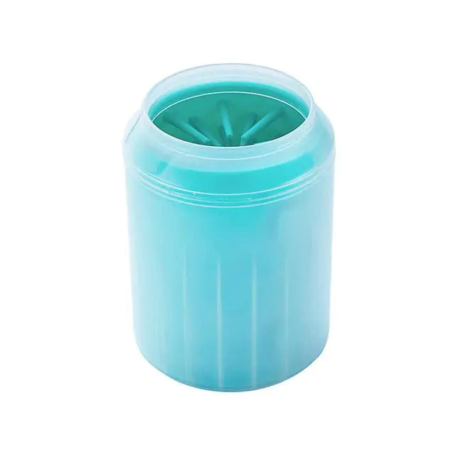 Pet Paw Washing Silicone Cup Green L