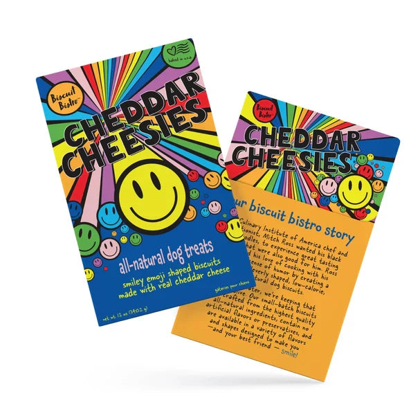 Cheddar Cheesies - Cheddar Cheese Dog Treats - 12 oz