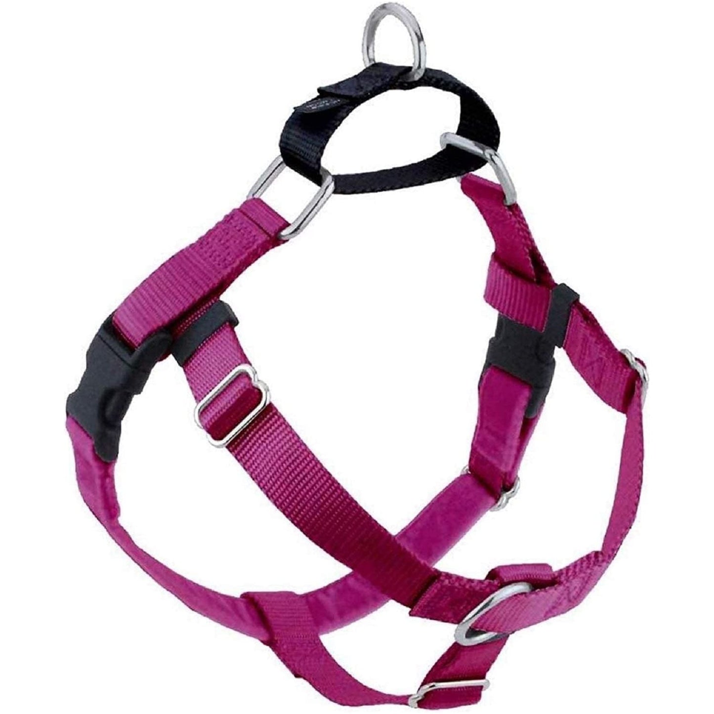 Freedom No-Pull Dog Harness Raspberry