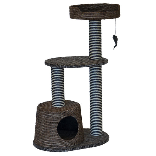 Animal Treasures Cat Tree Scratcher - Bi-Level - 36"