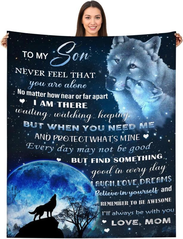 To My Son Blanket 50x60"