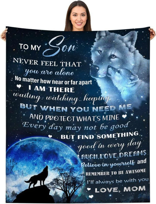 To My Son Blanket 50x60"