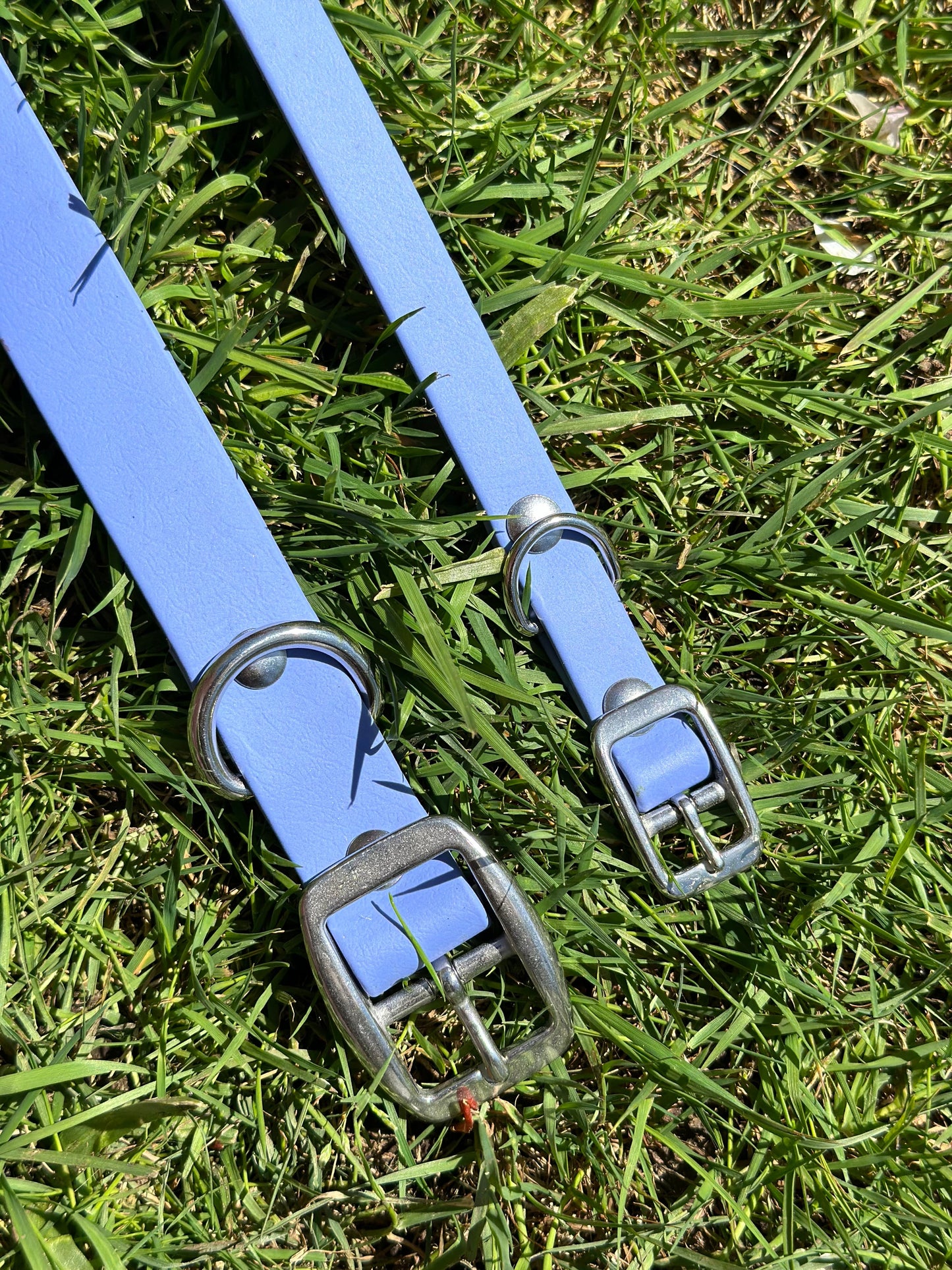 Limited Edition: Walk By Good Boy - Biothane Collar - Periwinkle