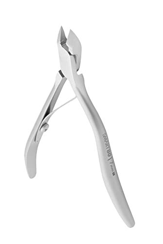 Staleks Pro Cuticle Nippers SMART NS-80-7, Full Jaw, 0.27 Inch (7mm)