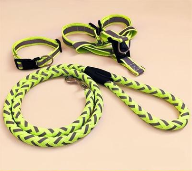 Reflective Pet Collar Leash