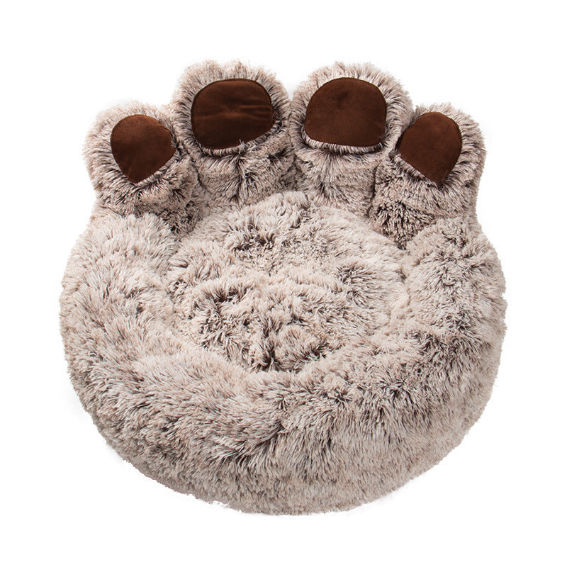 Pet Round Paw Bed