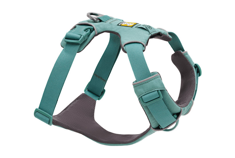 Ruffwear Front Range Dog Harness in River Rock Green