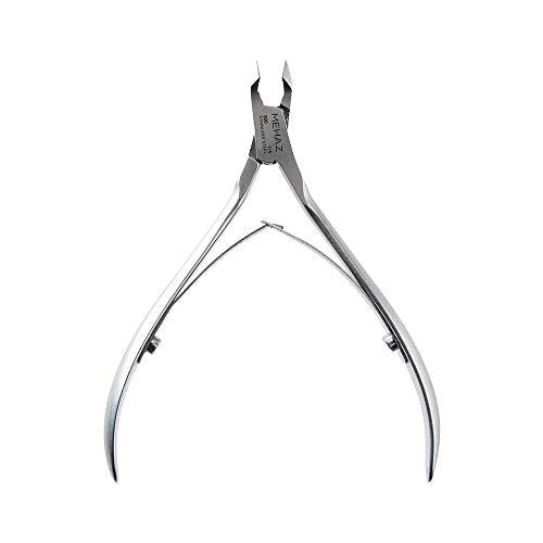 Mehaz Quick Trim Cuticle Nipper, 1/4" Jaw, Stainless Steel with Double Spring Lap Joint