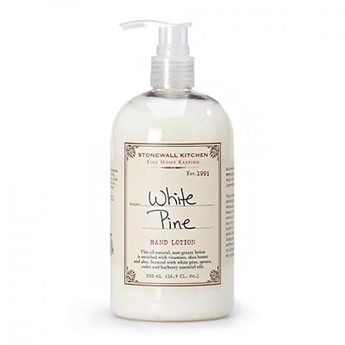 Stonewall Kitchen Whie Pine Hand Lotion, 16.9 oz