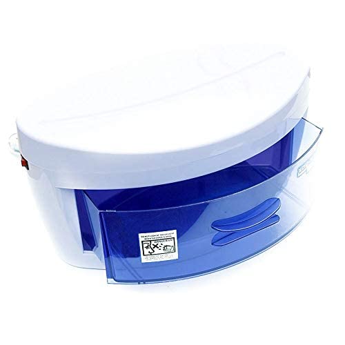 UV Sterilizer Disinfection Cabinet Ozone Disinfect for Nail Tools Nail Art Equipment Tool Manicure Portable Nail Disinfection Box Hairdressing Tool,Multipurpose for Health & Household