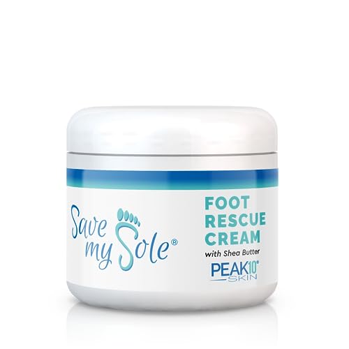 PEAK 10 SKIN - SAVE MY SOLE foot rescue cream 4oz