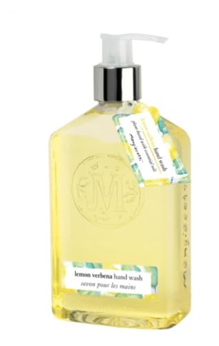 Mangiacotti Liquid Hand Soap Naturally Plant Based Hand-Wash with Vitamin E and Fragrant Essential Oils,12-Ounce, Lemon Verbena