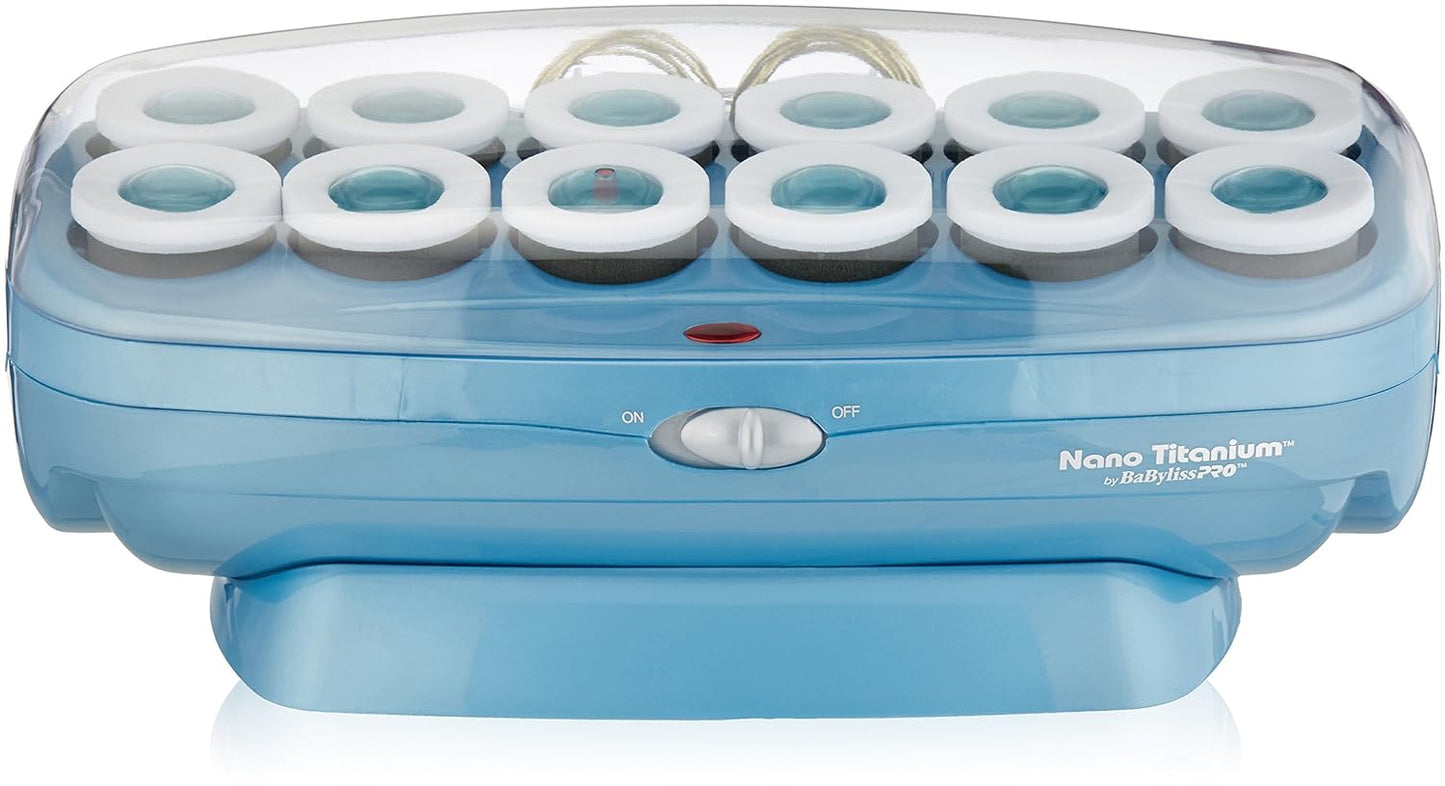 BabylissPRO Nano Titanium Professional Hot Rollers For All Hair Lengths