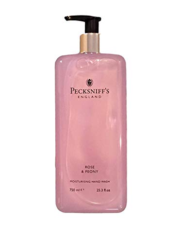 Pecksniff's England ROSE & PEONY Moisturising Hand Wash, 750 ml / 25.3 fl. oz