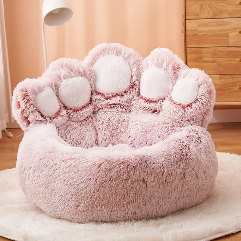 Pet Round Paw Bed