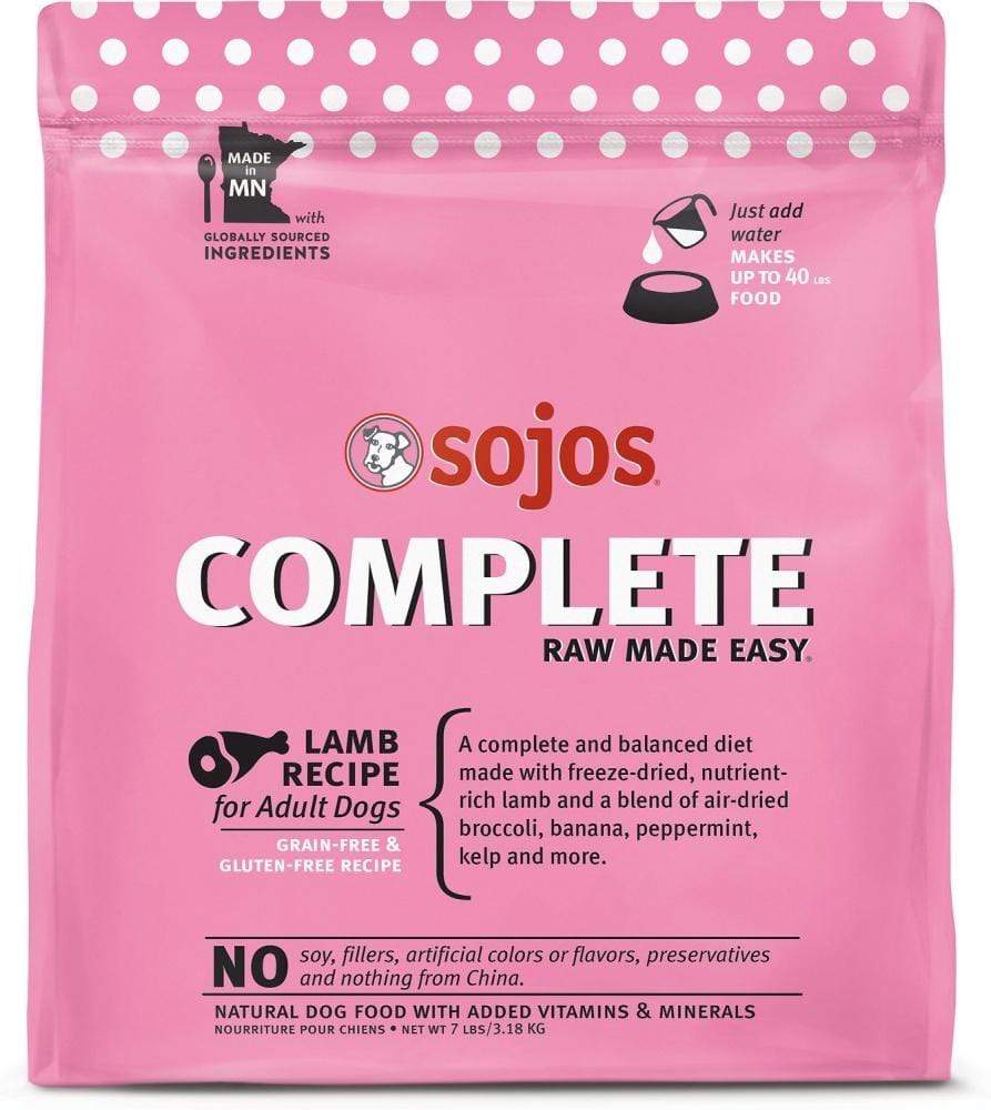 Sojos Complete Lamb Dog Food Mix