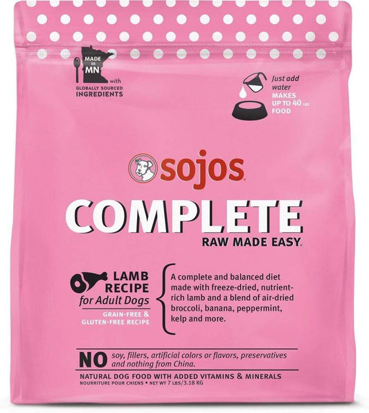 Sojos Complete Lamb Dog Food Mix