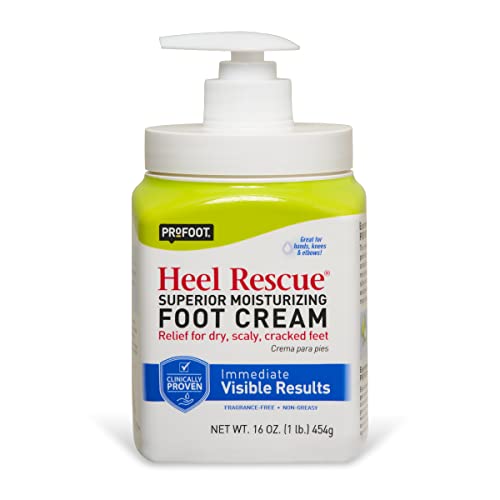 Profoot Care Heel Rescue Superior Moisturizing Foot Cream, 16 Oz (Pack of 2)