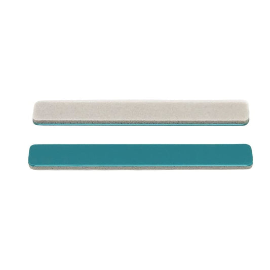 Soft Touch Baby Sand Turtle Nail File Block, Teal 120 Grit Fine, 5 ¼ Inch - 25 Pieces