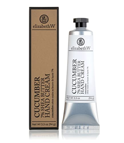 elizabethW, Cucumber Hand Cream, 3.3 Ounces