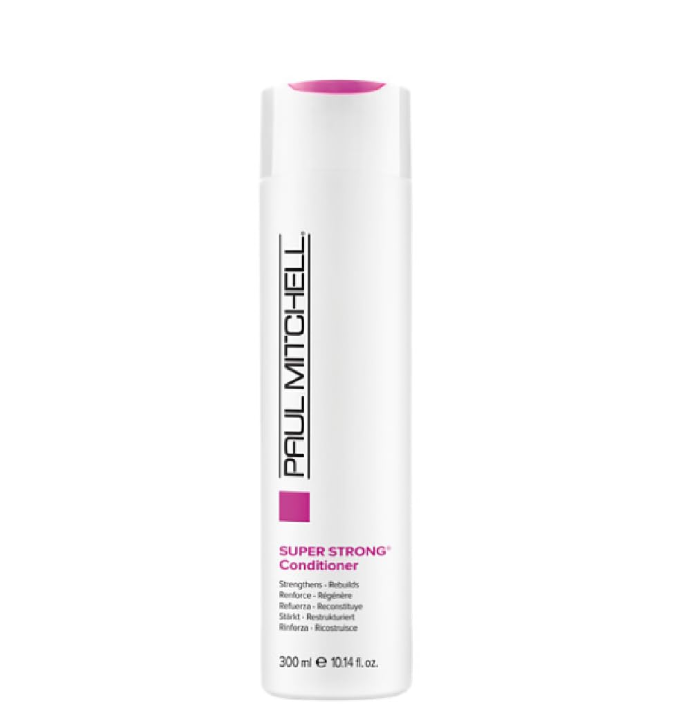 Paul Mitchell Super Strong Conditioner, Strengthens + Rebuilds, For Damaged Hair