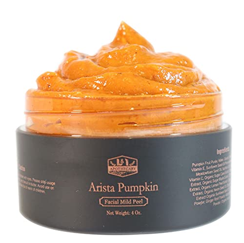 L&I Apothecary 4 fl. Oz. Arista Pumpkin Enzyme Mask - Exfoliating mask for Uneven tone, Fine lines and Dullness. Clarifying mask.