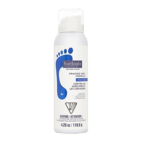 FOOTLOGIX Cracked Heel Formula, White 4.23 Ounce